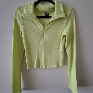 *NWT* UO BDG neon green long sleeve